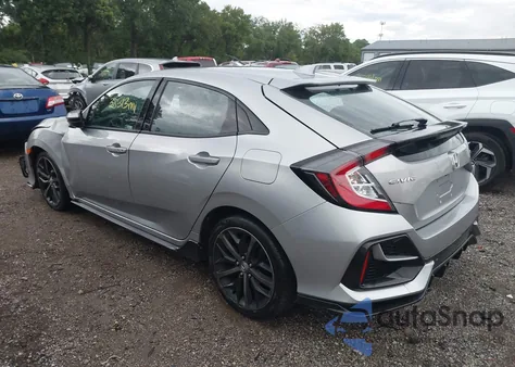 2021 Honda Civic Sport from USA, damaged, VIN SHHFK7H42MU413936